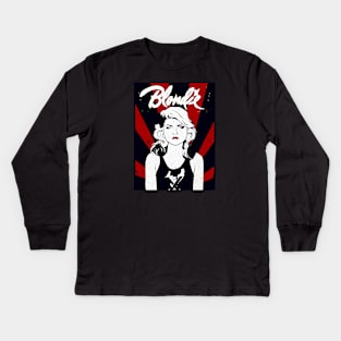 Blondie Debbie Harry Kids Long Sleeve T-Shirt